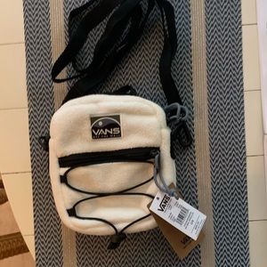 NWT fleece vans purse or murse